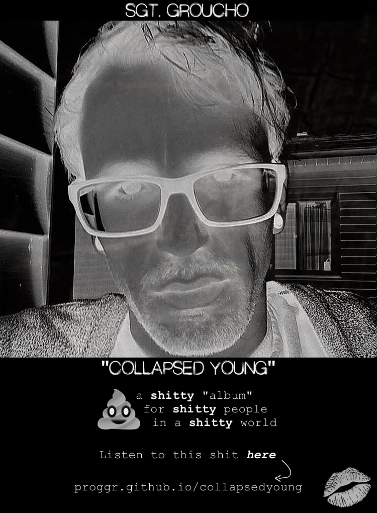 Poster For Collapsed Young - sgt.groucho